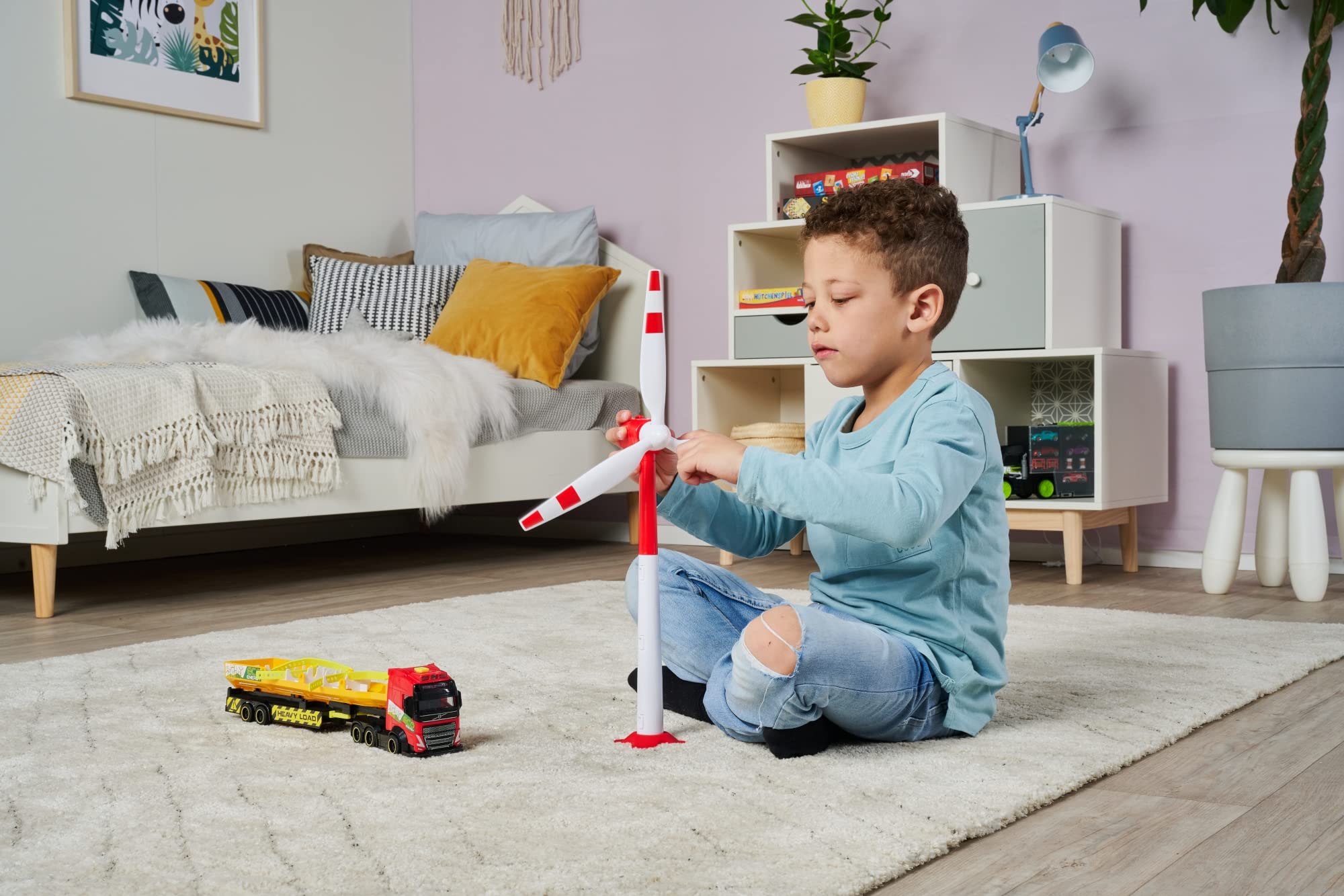 Dickie 203747011 CITY Heavy load truck, 40 cm
