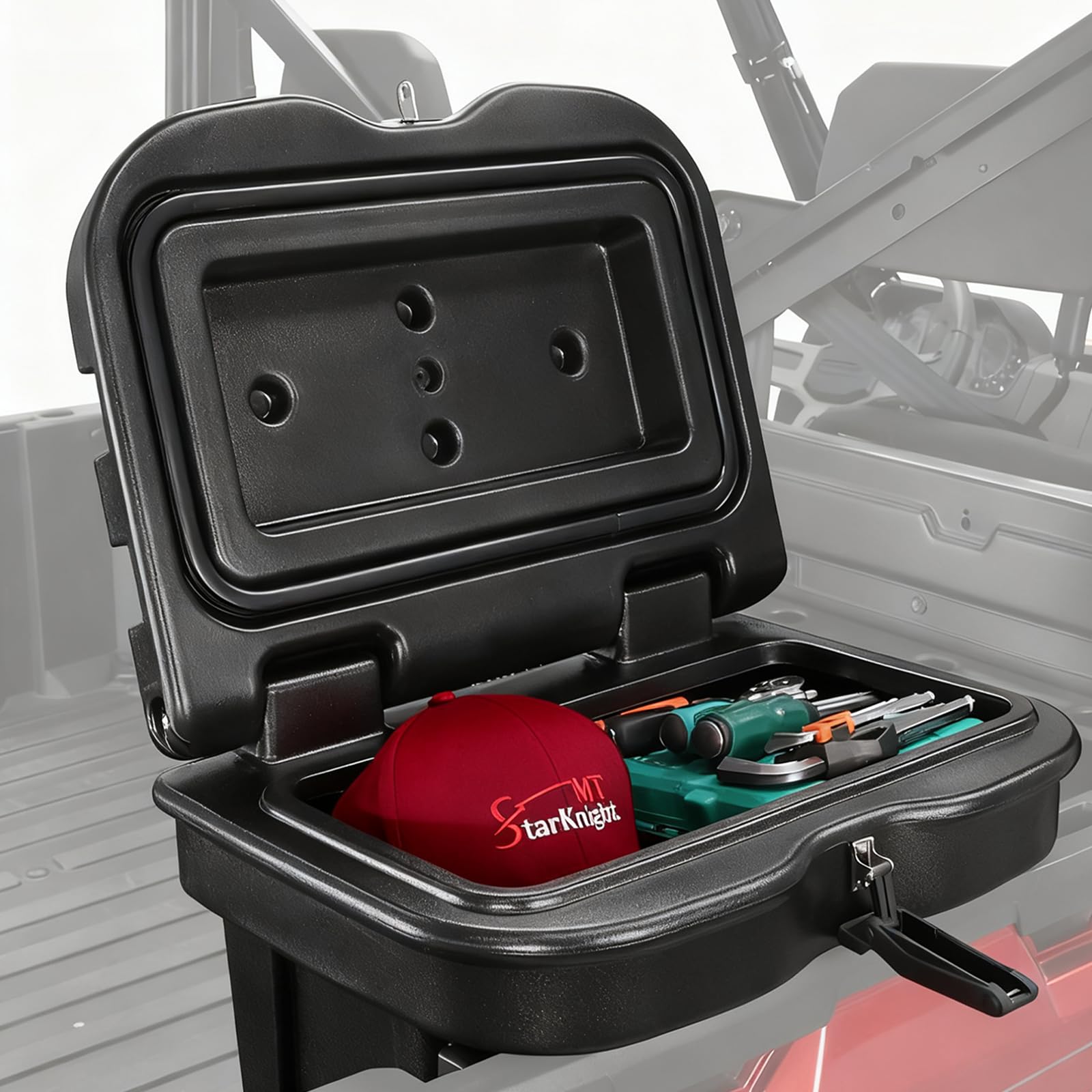 StarknightMT UTV Bed Storage Box (6.34 GAL)
