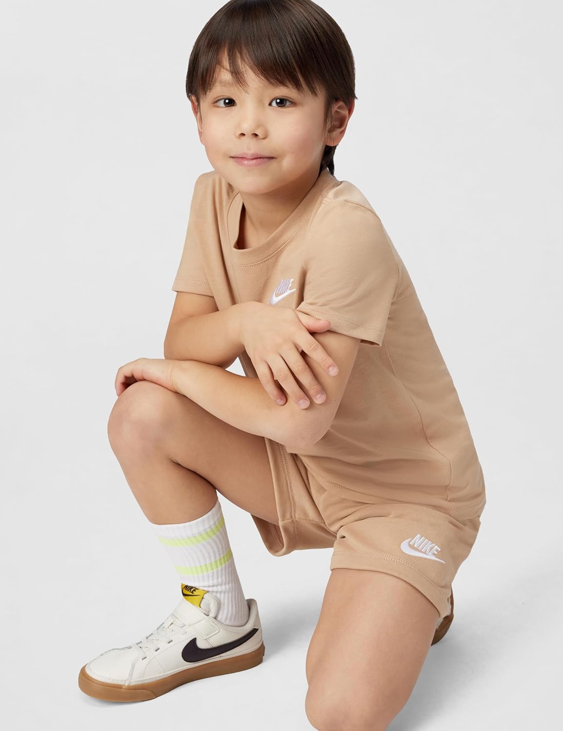 Nike Boys' Sportswear Club T-Shirt and Shorts 2-Piece Outfit Set