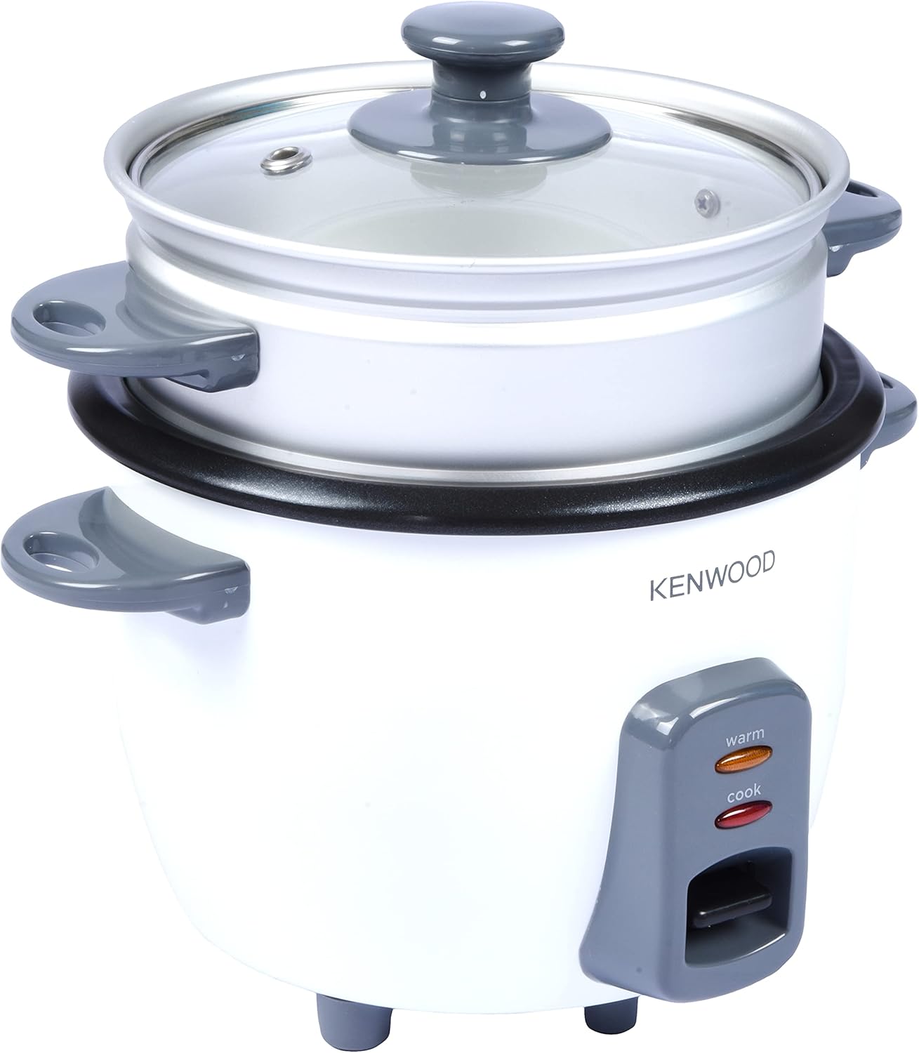 Kenwood 2 in 1 Rice Cooker with Steamer, White, RCM29 Buy Online at