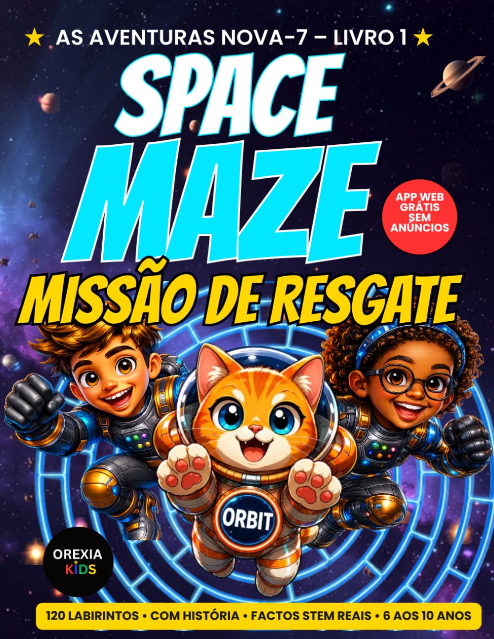 Space Maze: Missão de Resgate (NOVA-7 Adventures)