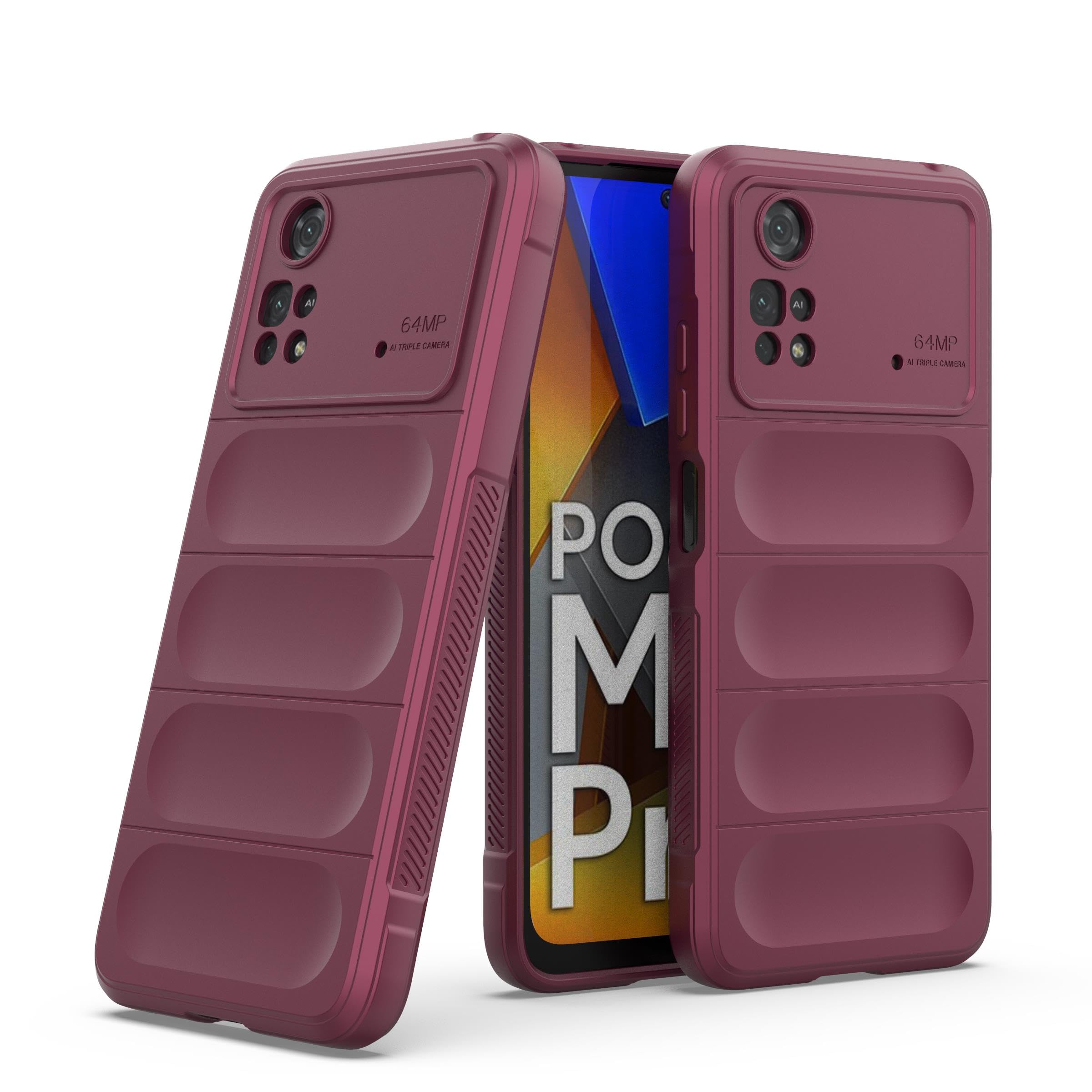Gorilion Back Case Cover for [ Poco M4 Pro 4G ] | Liquid Silicone Magic Case for [ Poco M4 Pro 4G ] | Matte Soft Flexible Cover | Camera Protection - Plum (B0C9X43G62) Amazon Price History, Amazon Price Tracker