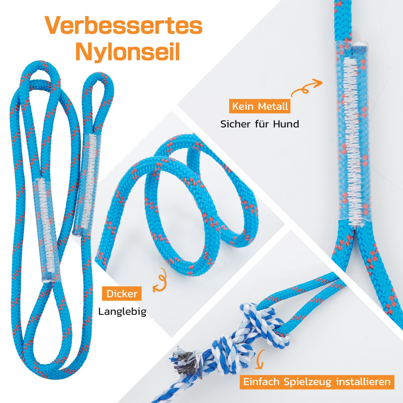 SGZIOO Reizangel Hunde, 102cm Ausziehbar Teleskopst Produktbild-Vorschau 6