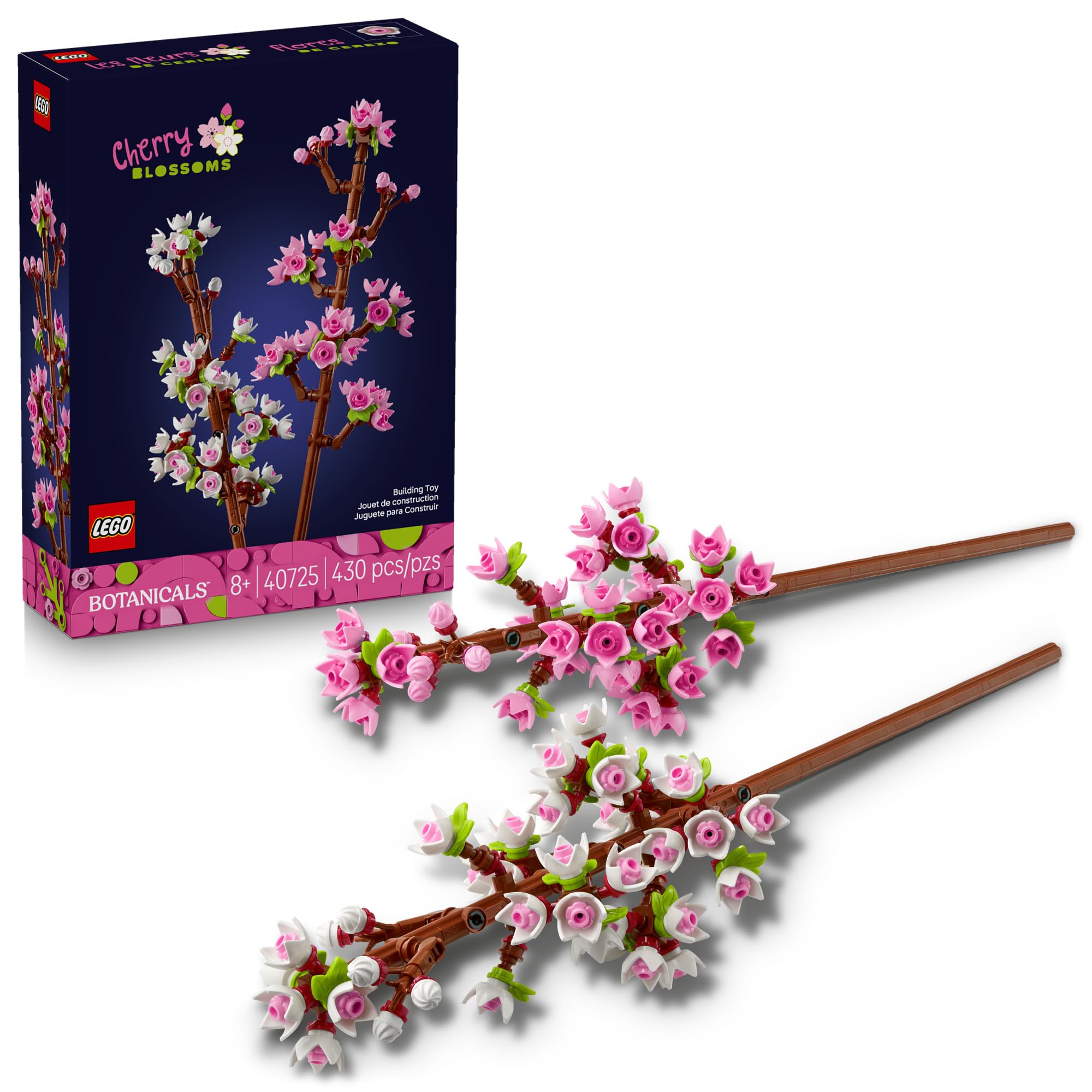 LEGO Flores de Cerejeira, Presente Comemorativo 40725 (430 Peças