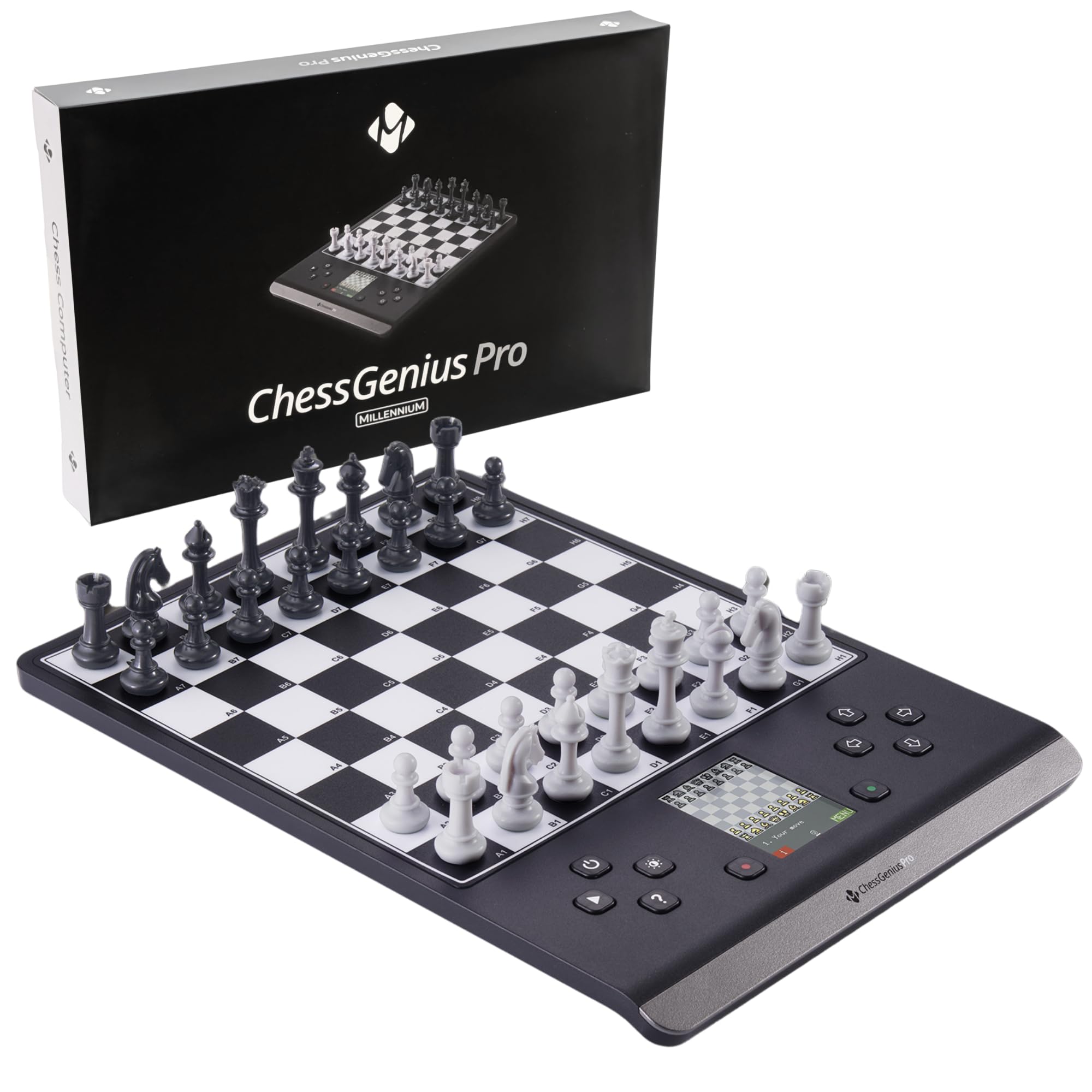 【即日発送】メダルチェンジャー 黒 スリム　1000円→100円玉10枚 Amazon | Millennium ChessGenius Pro M815 – 2200 ELOアダプティブAI