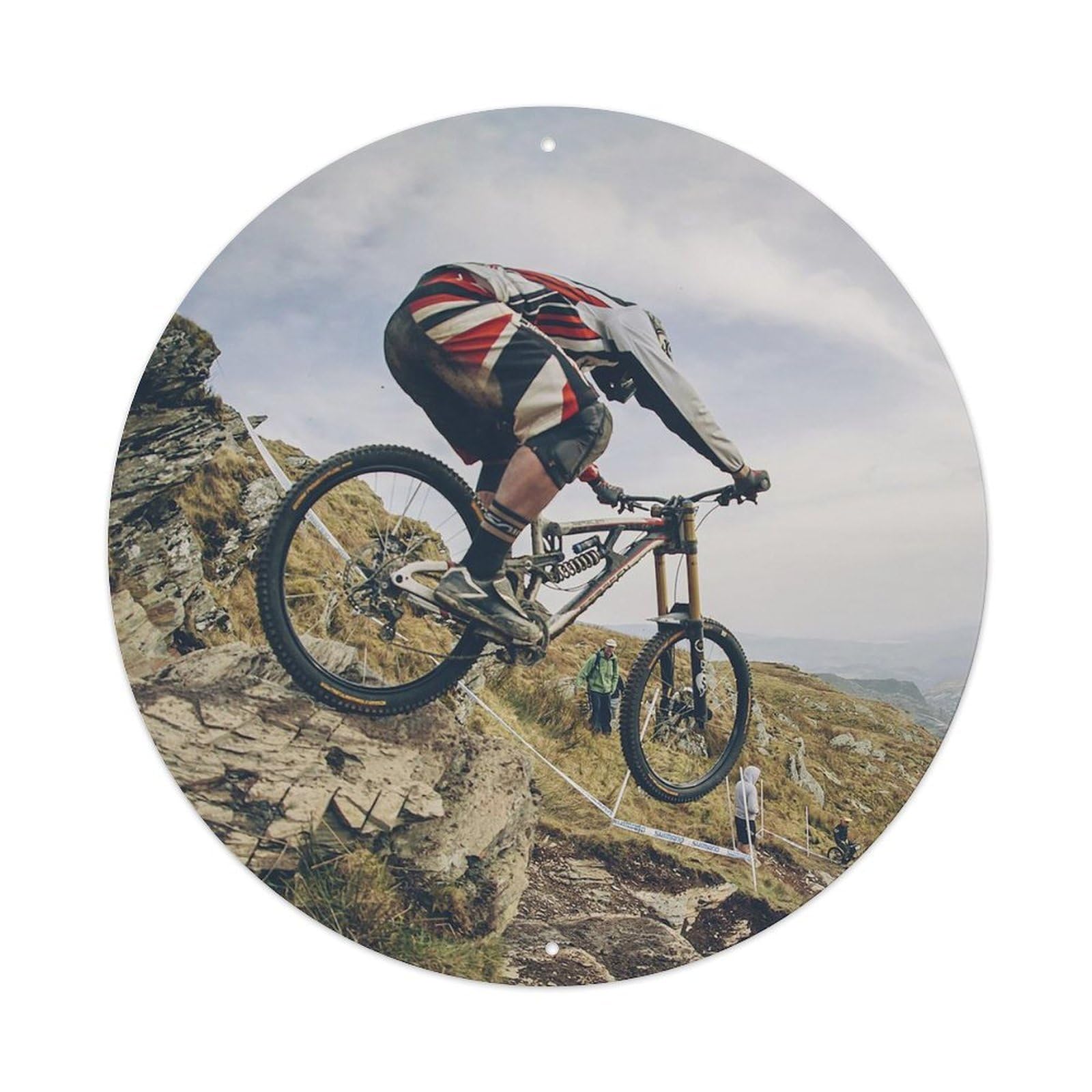 Mountain Biking Extreme Cycling Adventure Sports Metal Tin Sign