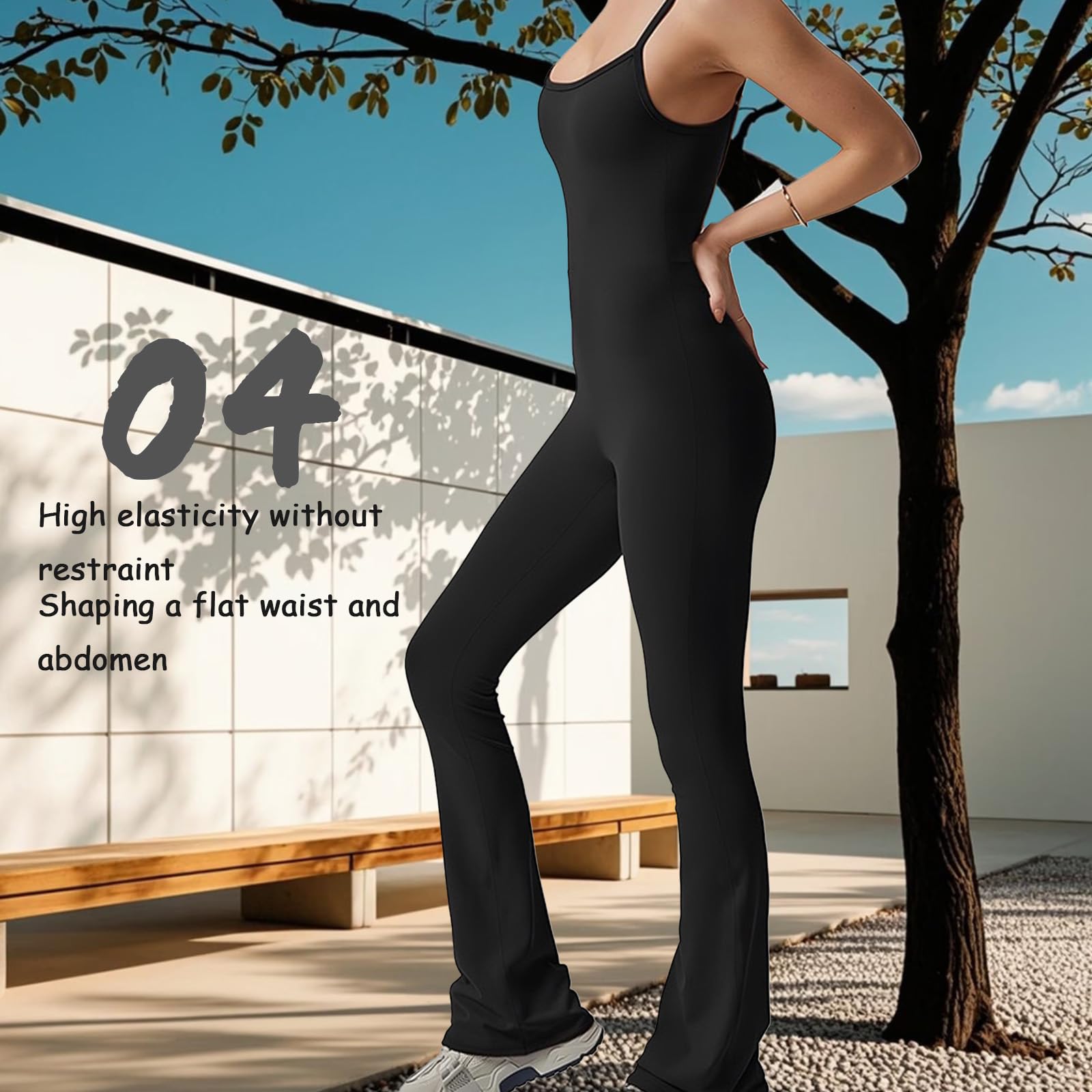 Combinaison pour femmes Adherent Sexy Elegant Sporty Jumpsuit Vêtements Sport sans Coutures, Vêtements Gymnastique et de Yoga, Combinaison de Travail