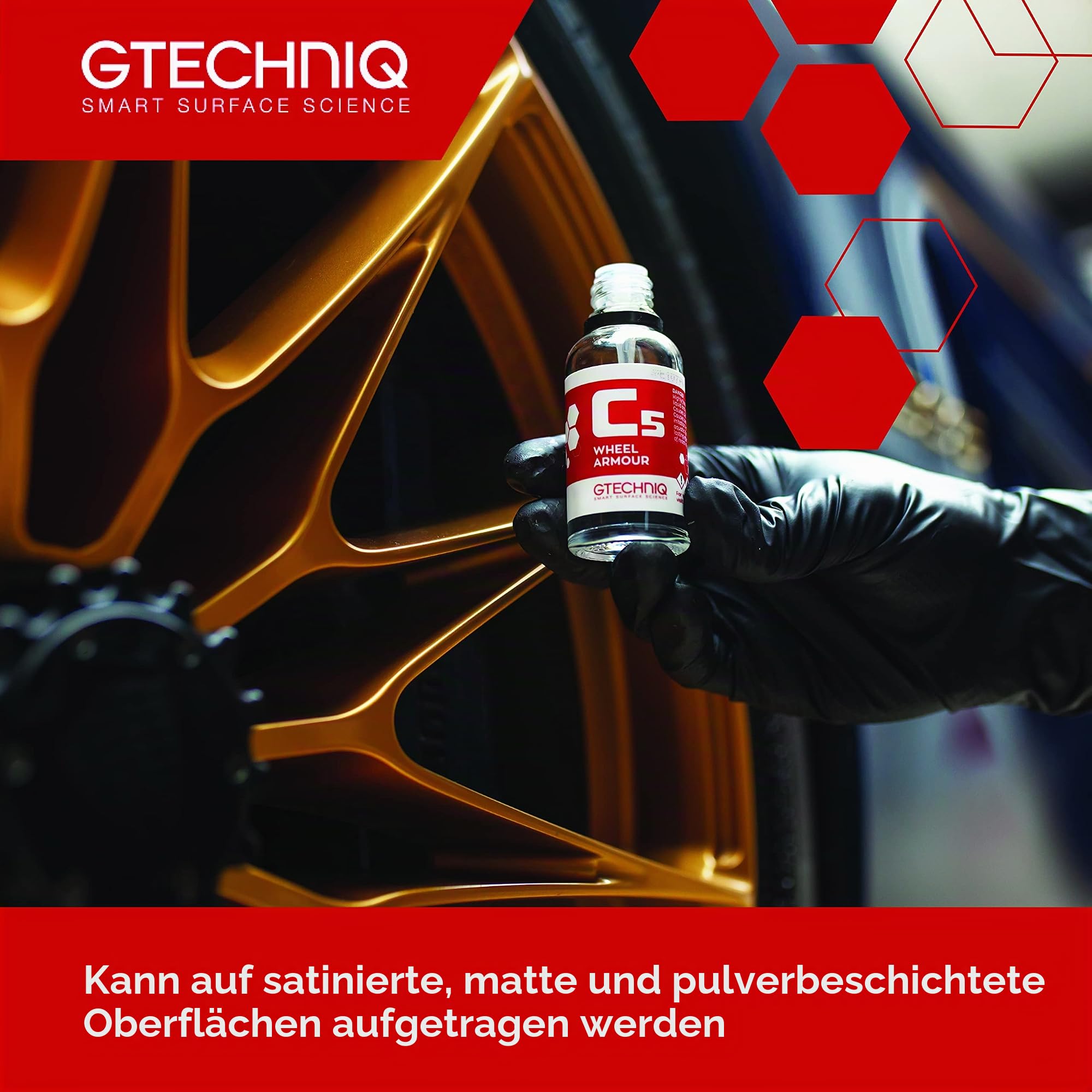 Gtechniq Felgenversiegelung Langzeit C5 Wheel Armour 30ml