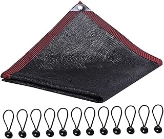 Yardwe 1 Peça Rede De Sombra De Jardim Resistente À Pergola Cobertura De Pano Flores Plantas Rede Bloco UV Rede De Sombreamento Rede Preta Abajur Ou Sombra De Sol De Areia