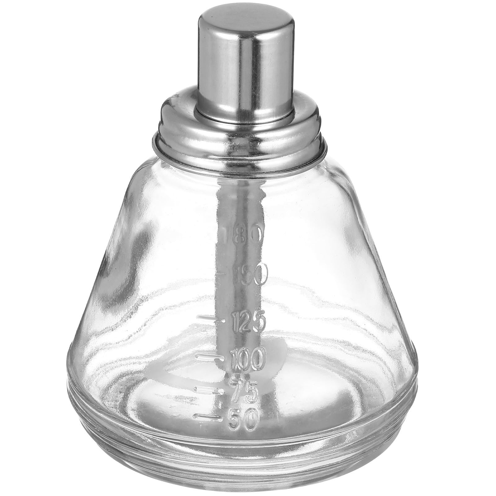 Botella de vidrio de 180ml para almacenar quitaesmalte en tu mesa de manicura