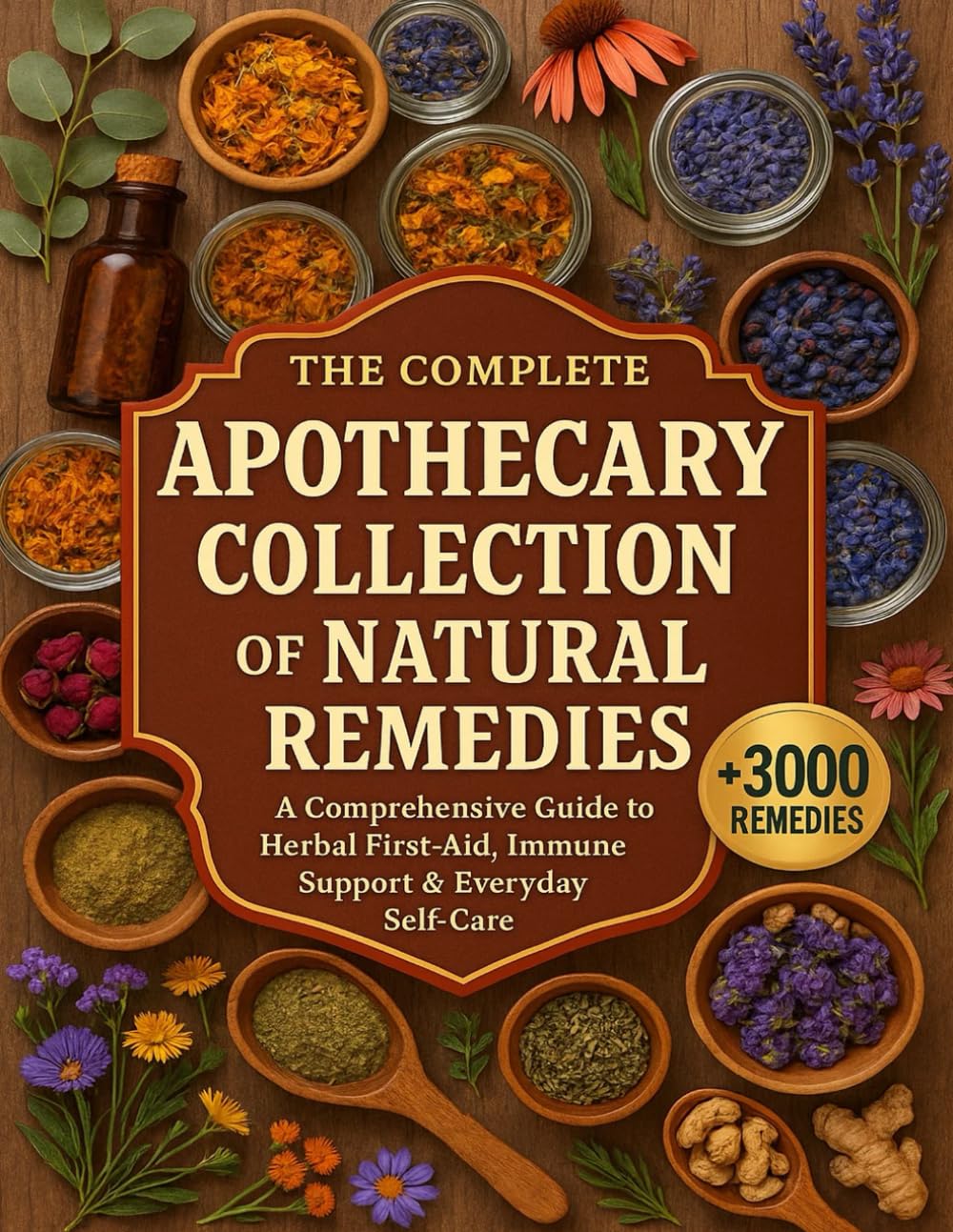 The Complete Apothecary Collection of Natural Remedies: A Comprehensive Guide to Herbal First-Aid, Immune Support & Everyday Self-Care