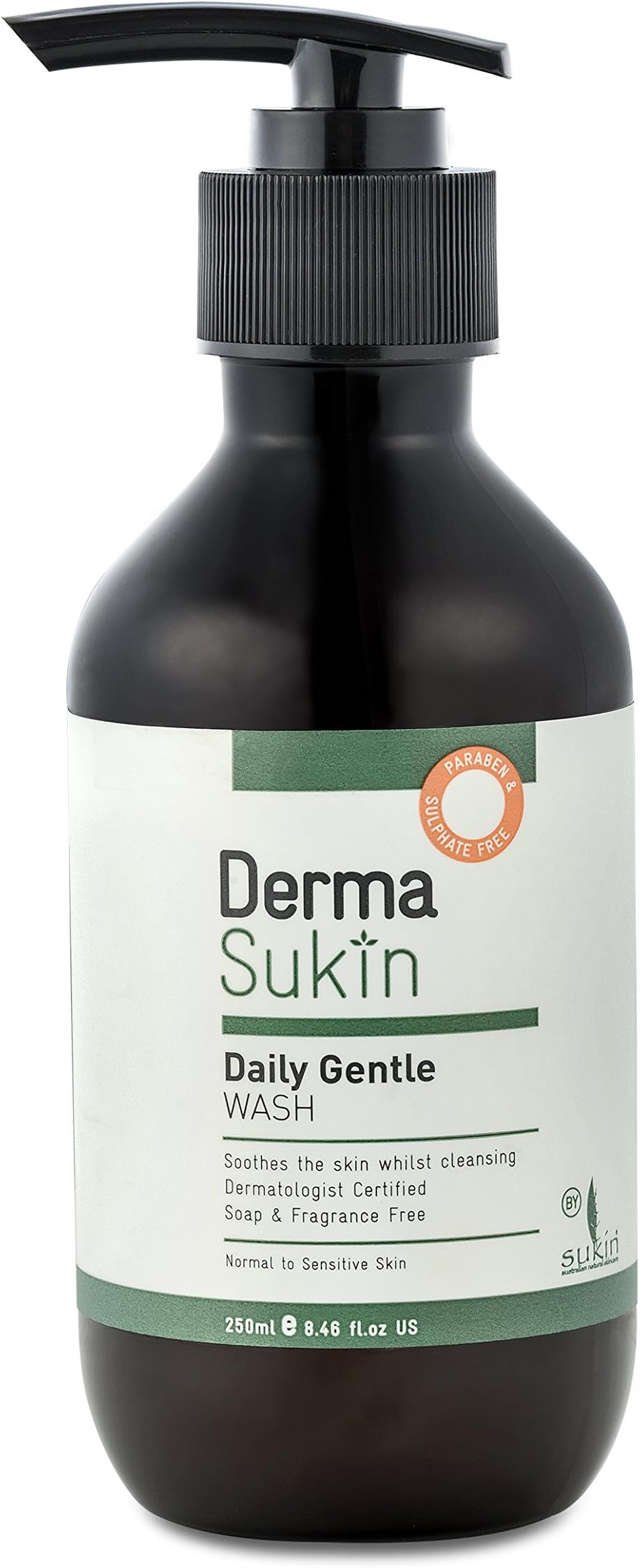 DERMA SUKIN DAILY GENTLE WASH 250ML
