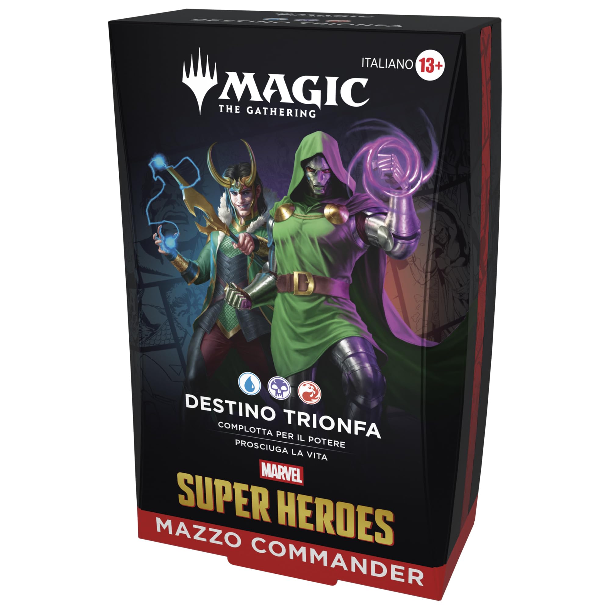 Mazzo Commander di Magic: The Gathering - Marvel Super Heroes - Destino Trionfa (Versione Italiana)