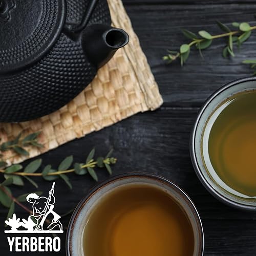 Miniatura 7 de Yerbero - Té de hoja de eucalipto suelto de primera calidad, 2 onzas (1.98 oz) | Hoja Eucalipto Te Herbal | Calmante y delicioso | Disfruta caliente