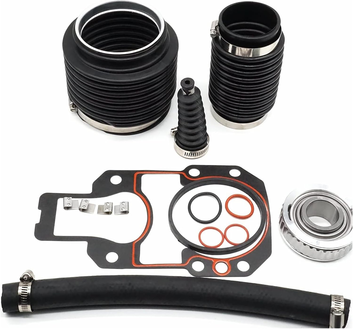 803099T1 Fits MerCruiser Alpha one 1 Gen 2 Sterndrive Transom Seal Bearing Bellows with Water Pump Repair Kit and Trim Sender kit 30-803099T1 46-43026Q06 25-87400A2 805320A03