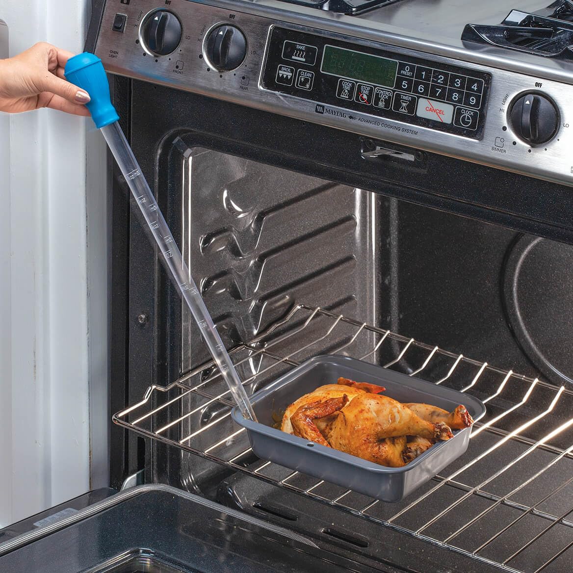 Extra-Long Baster with Easy-Squeeze Bulb - Measures 17 3/4