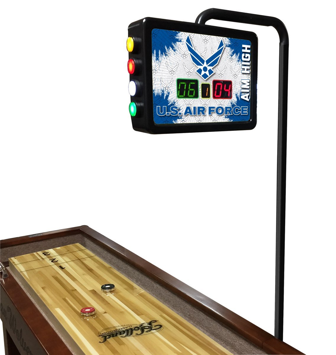 Holland Bar Stool Co. U.S. Air Force Electronic Shuffleboard Scoring Unit - Officially Licensed