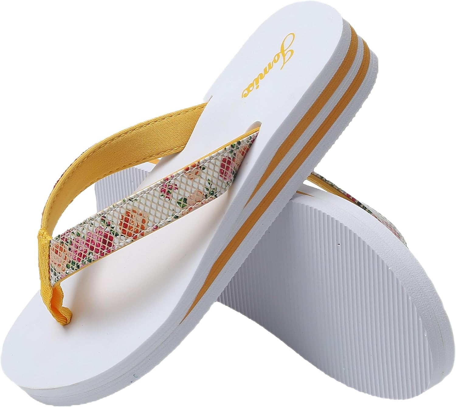 Tongs Femme Talon Large Sandales Compensées JOMIX Femme