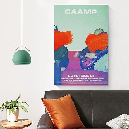 Miniatura 5 de VERMIS Caamp - Póster de lienzo para niños, lado B, pintura decorativa para pared, sala de estar, dormitorio, decoración, regalo, sin marco, 16 x 24