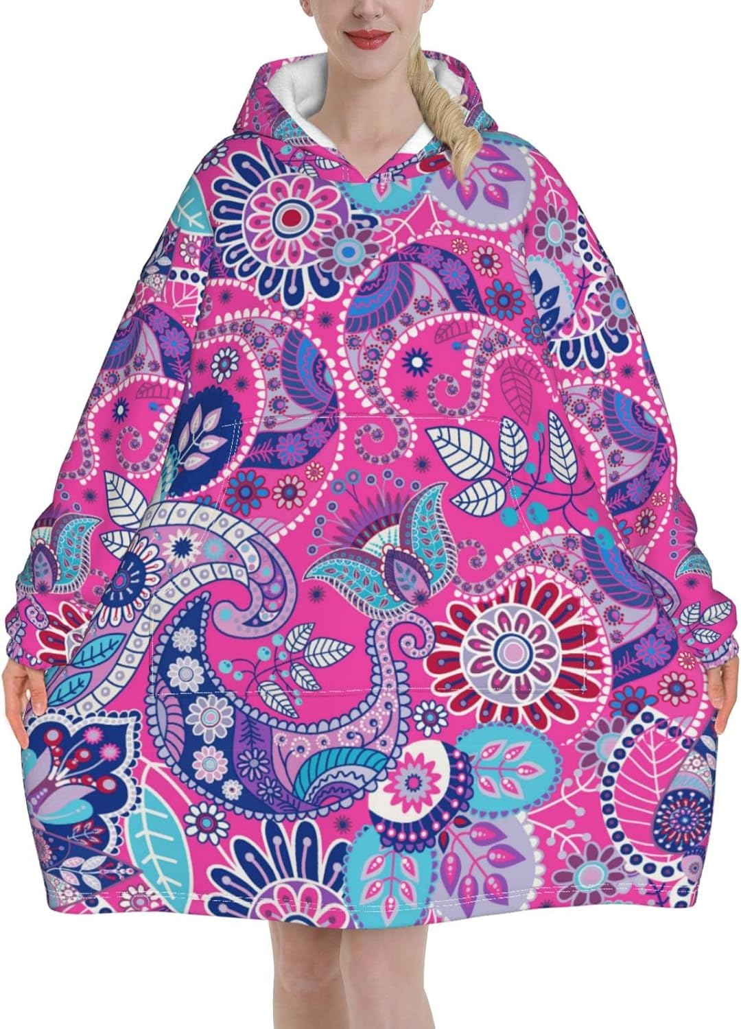 着る毛布 ポンチョ エスニック柄 ペイズリー パーカー 冬 ガウン ブランケット 袖付き毛布 ガウン 可愛い 裏フリース 冬服 長袖 冷え対策 防寒 保温 部屋着 ガウンタイプ フード ポケット付き 男女兼用 ふわふわ 軽量 Cafe Du Jardin Com 着る毛布 ポンチョ エスニック柄 ペイズリー パーカー 冬 ガウン ブランケット 袖付き毛布 ガウン 可愛い 裏フリース 冬服 長袖 冷え対策 防寒 保温 部屋着 ガウンタイプ フード ポケット付き 男女兼用 ふわふわ 軽量 Cafe Du Jardin Com