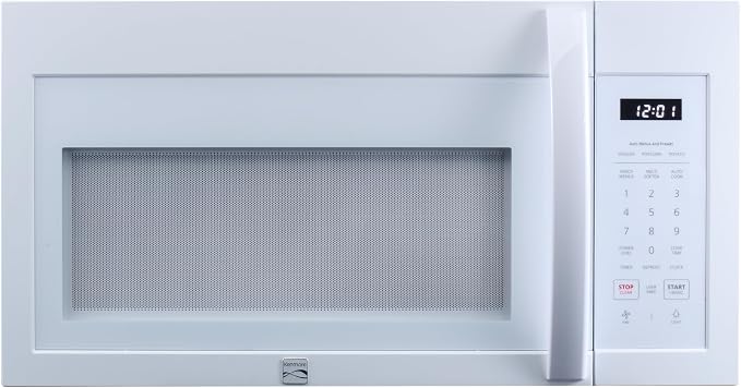 Kenmore Over-the-Range Microwave – 1.7 cu. ft. Capacity, White