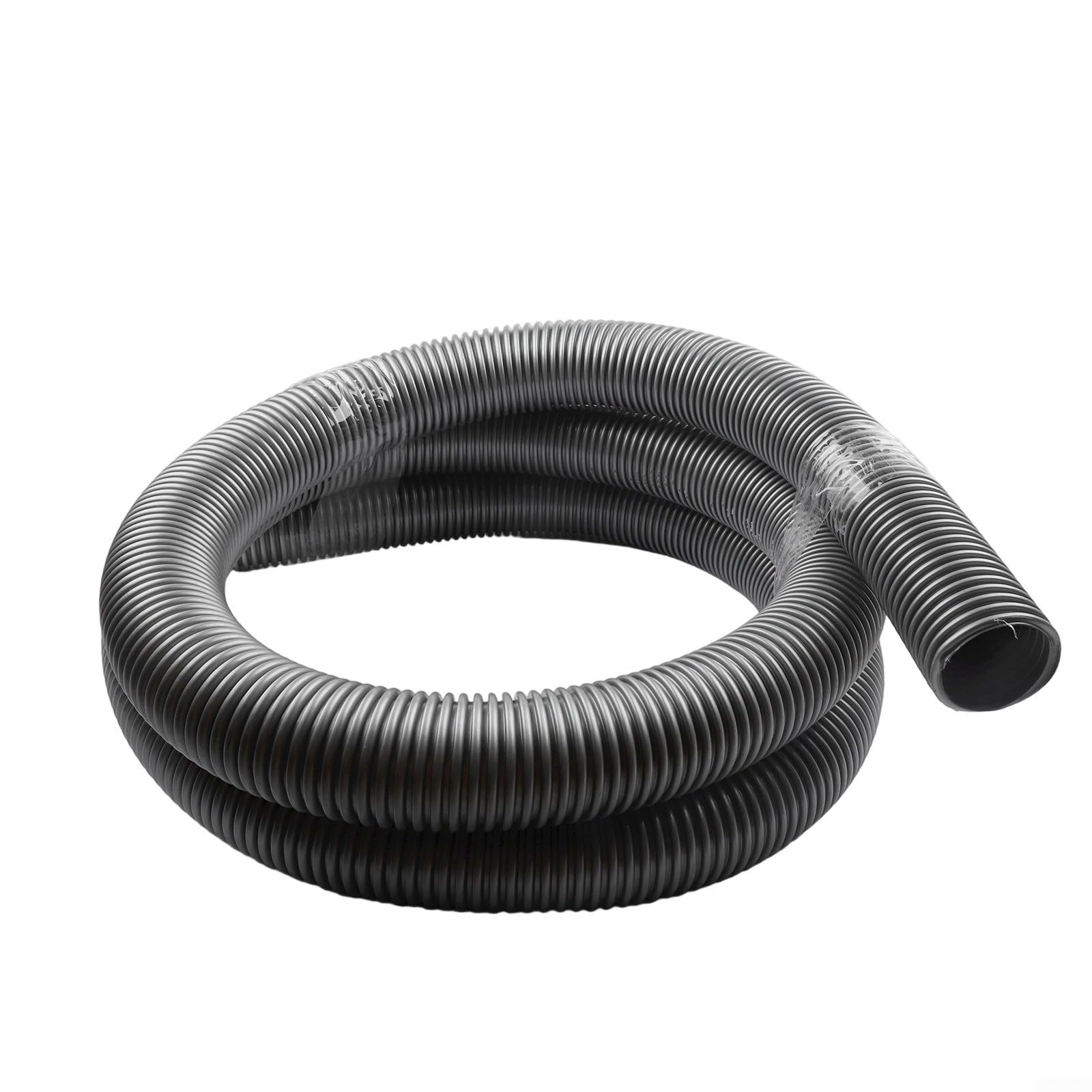 Tubo filettato per aspirapolvere, diametro interno 50 mm, tubo flessibile in plastica per lavori di pulizia domestica, resistente alla pressione, acidi, alcali (3 metri)