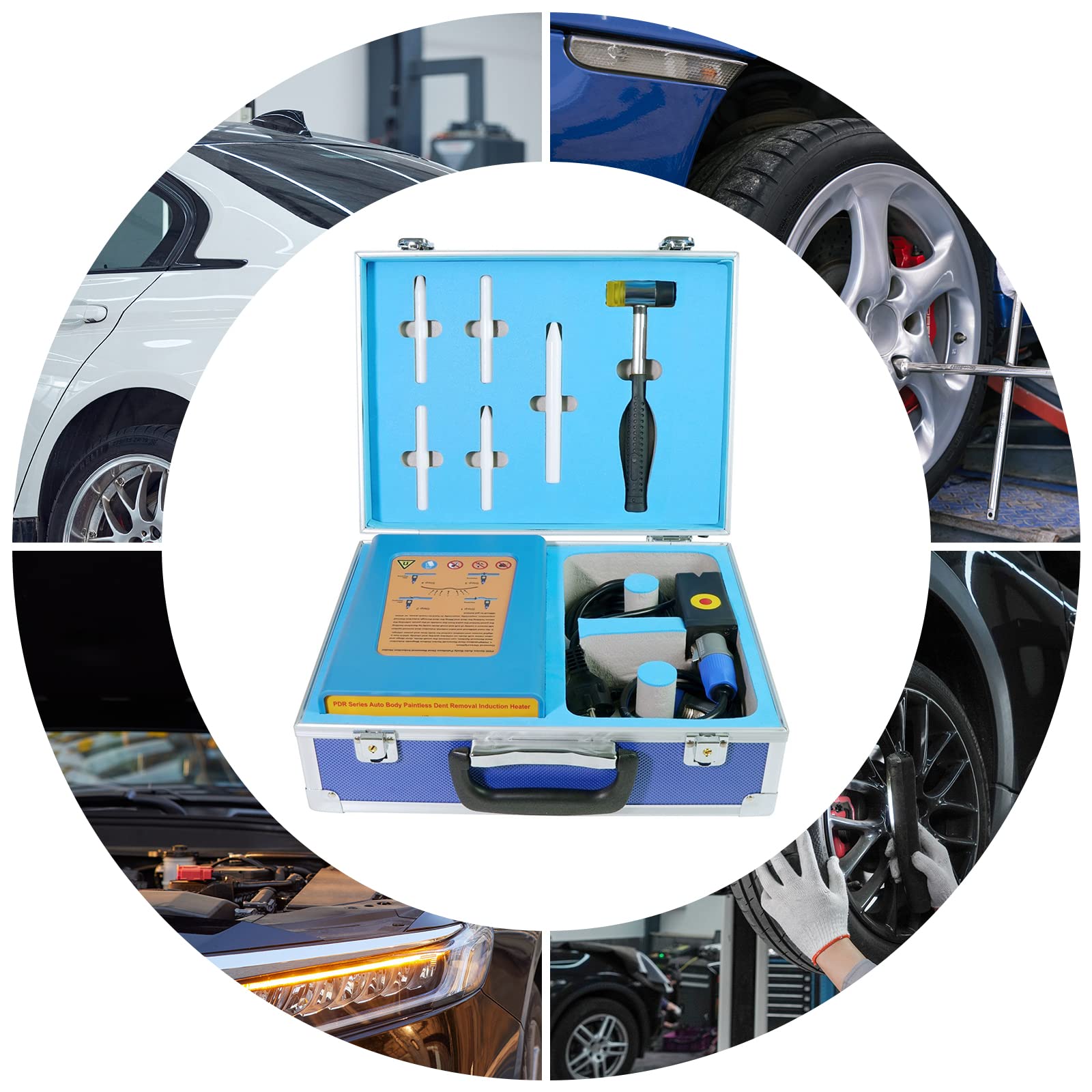 Induktionsheizgerät Hot Box Auto lackierfreie Dellen Reparatur Werkzeug PDR Hot Box Induktion Heizung Maschine lacklosReparatur Werkzeug Kit 220V