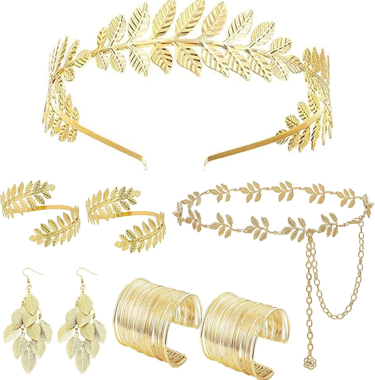 Greek Goddess Accessories - Goddess Costume Toga Accessories Set