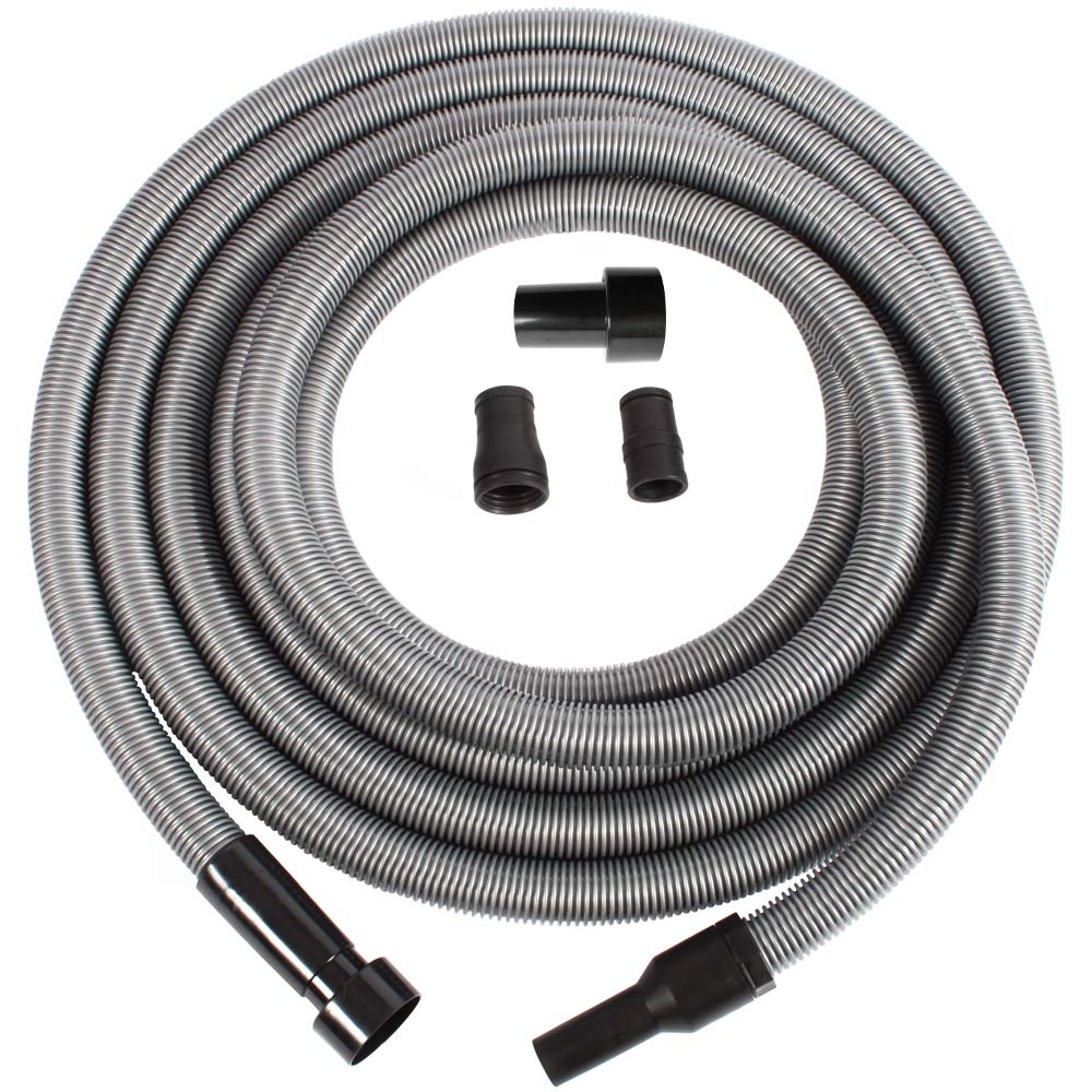 Cen-Tec Systems 94159 Premium Shop Vacuum Power Tool Adapter Set, 30 Ft. Hose, Silver