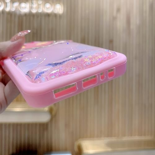 Miniatura 28 de Quicksand - Funda de silicona suave para Samsung A14 5G, diseño de dibujos animados en 3D, diseño de unicornio y arena movediza Samsung A14