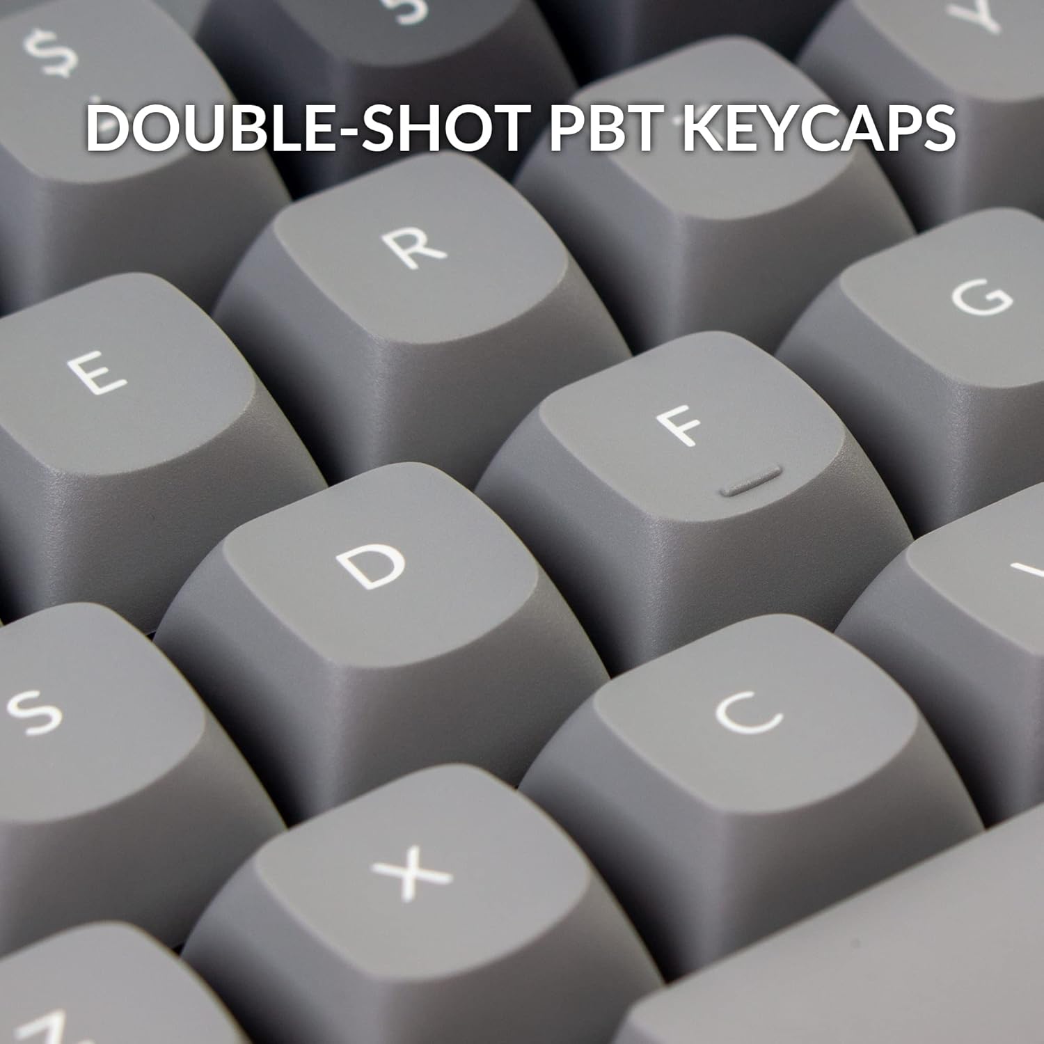 Keychron Q2 Wired Custom Mechanical Keyboard Knob Version, 65% Layout QMK/VIA Programmable Macro with Hot-swappable Gateron G Pro Blue Switch Double Gasket Compatible with Mac Windows Linux (Grey)