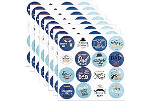 128pcs Happy Father's Day Tags