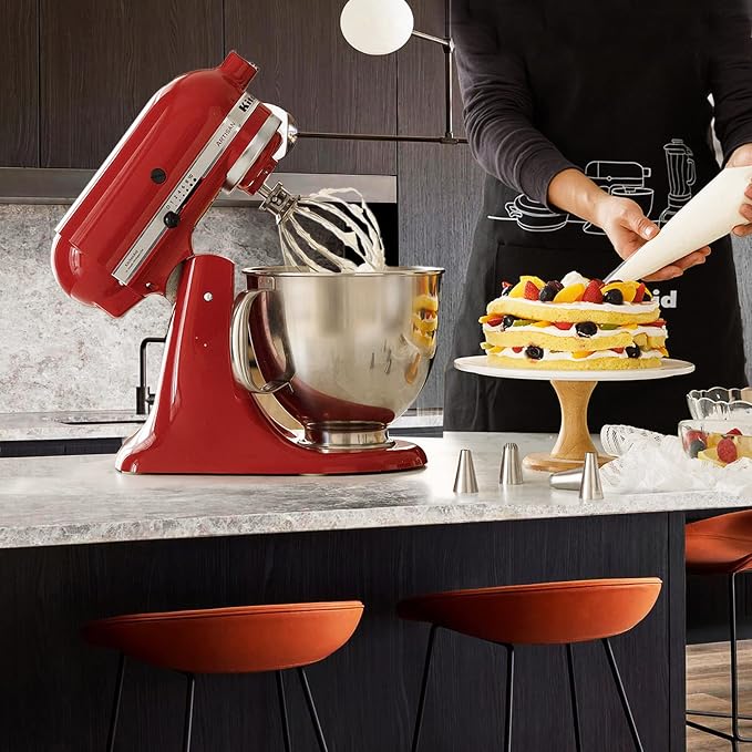 Tazón de acero inoxidable para batidora KitchenAid 5QT miniatura 2