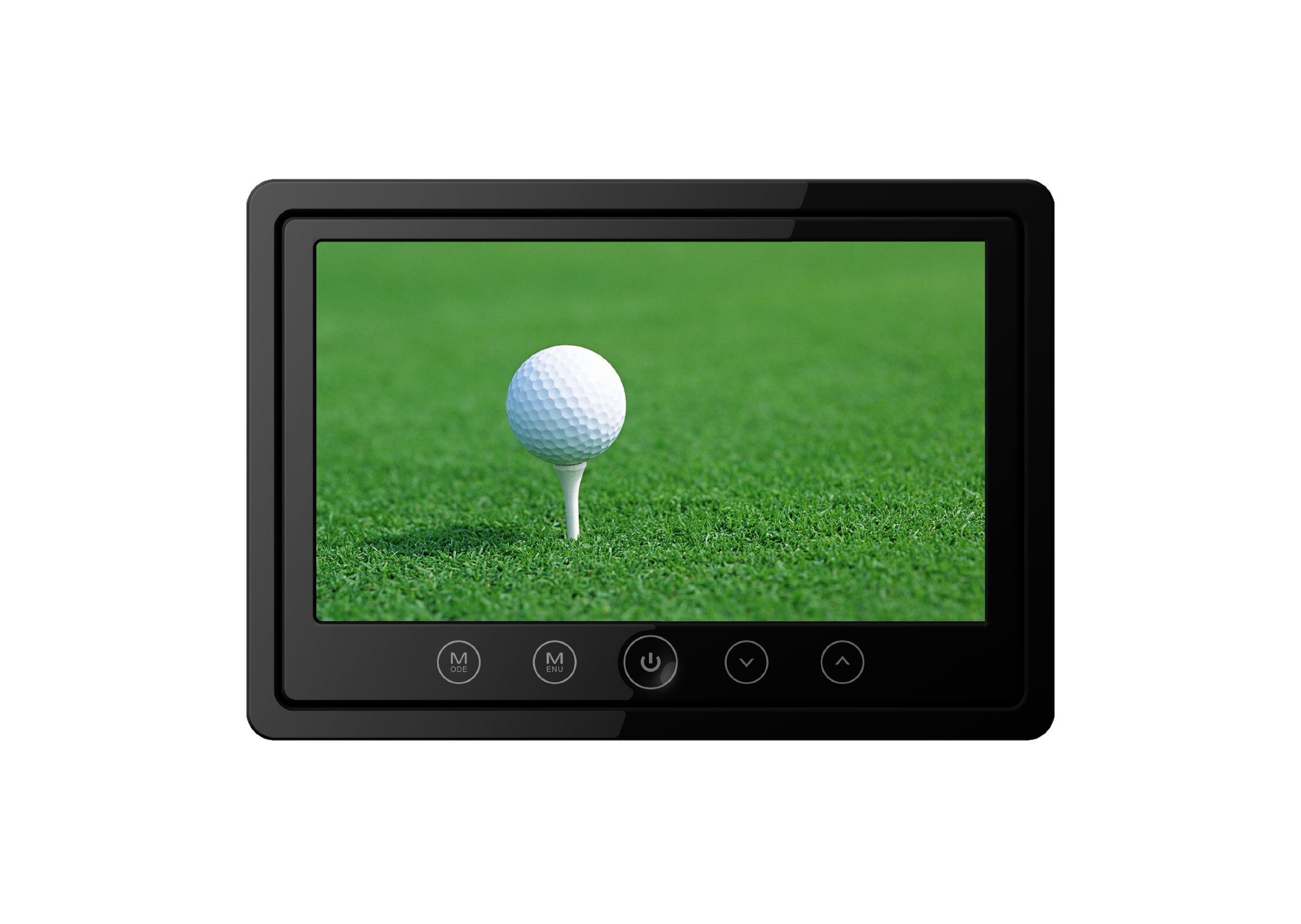 XO VisionIn Car Audio Video GH2701 7" LCD Headrest Monitor with Button Controls