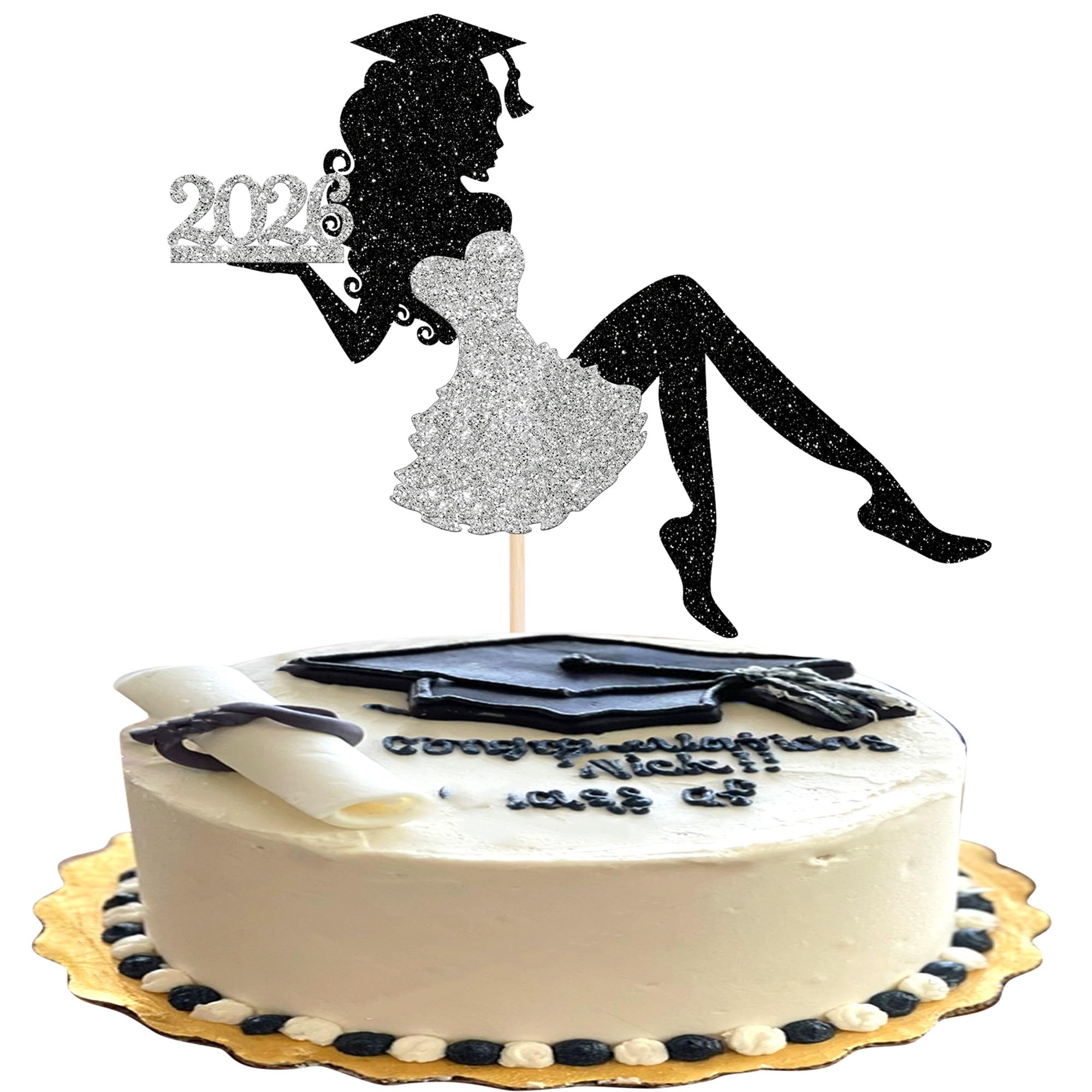 24 Stück Dreizehn Geburtstag Tortendeko Glitzer EST 2013 Cup