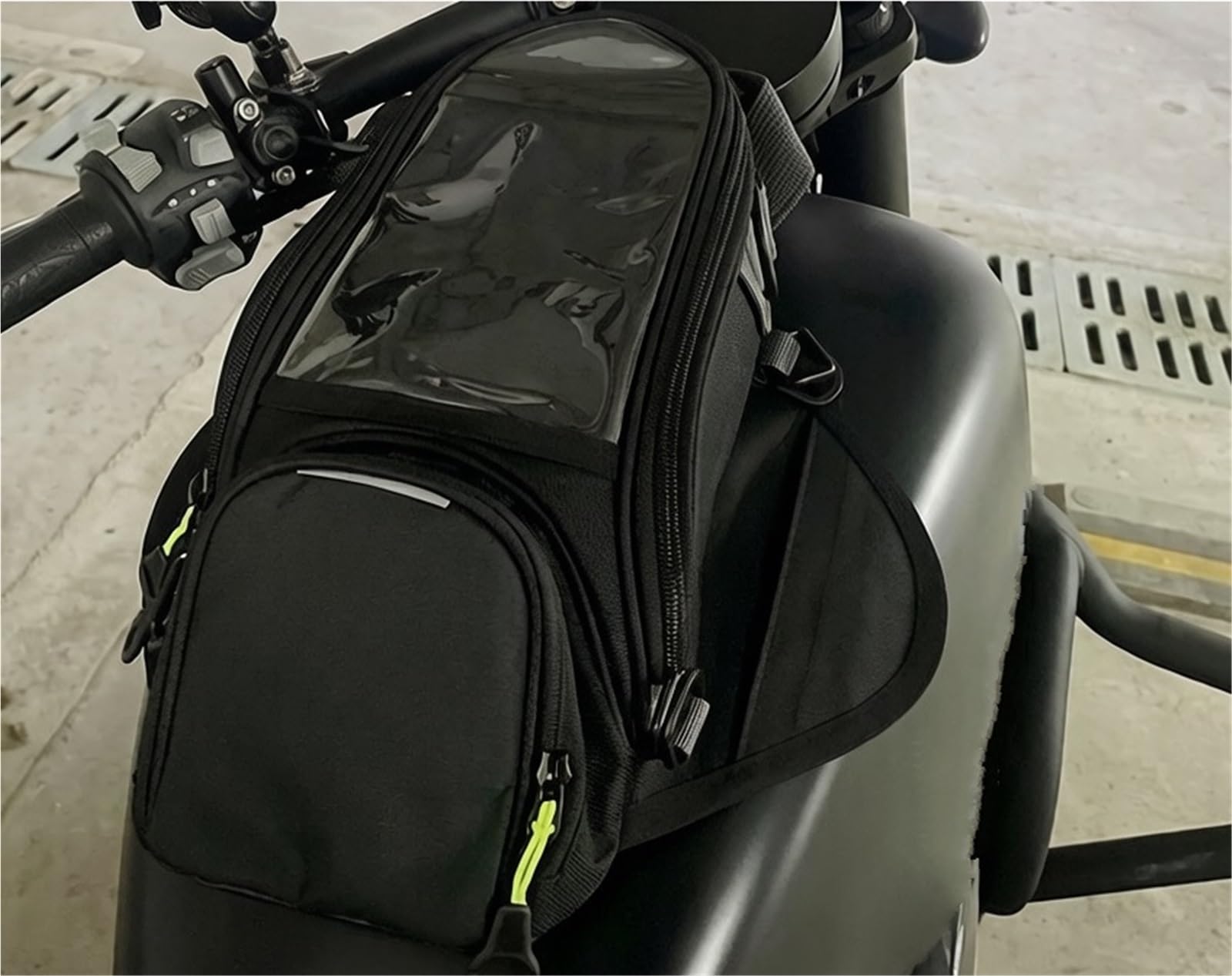 Bolsa Combustible Motocicleta, S&istema Navegación Teléfono Móvil, Depósito Aceite Paquete para ER6N ER 6N ER-6N 2006-2016