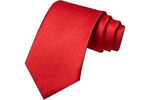 Vibrant Red Sequin Tie: Sophisticated Glamour for Special Occasions