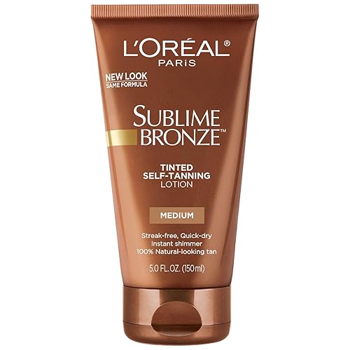 L Oreal Paris Sublime Bronze Loción autobronceante Paquete de 1 Marrón medio