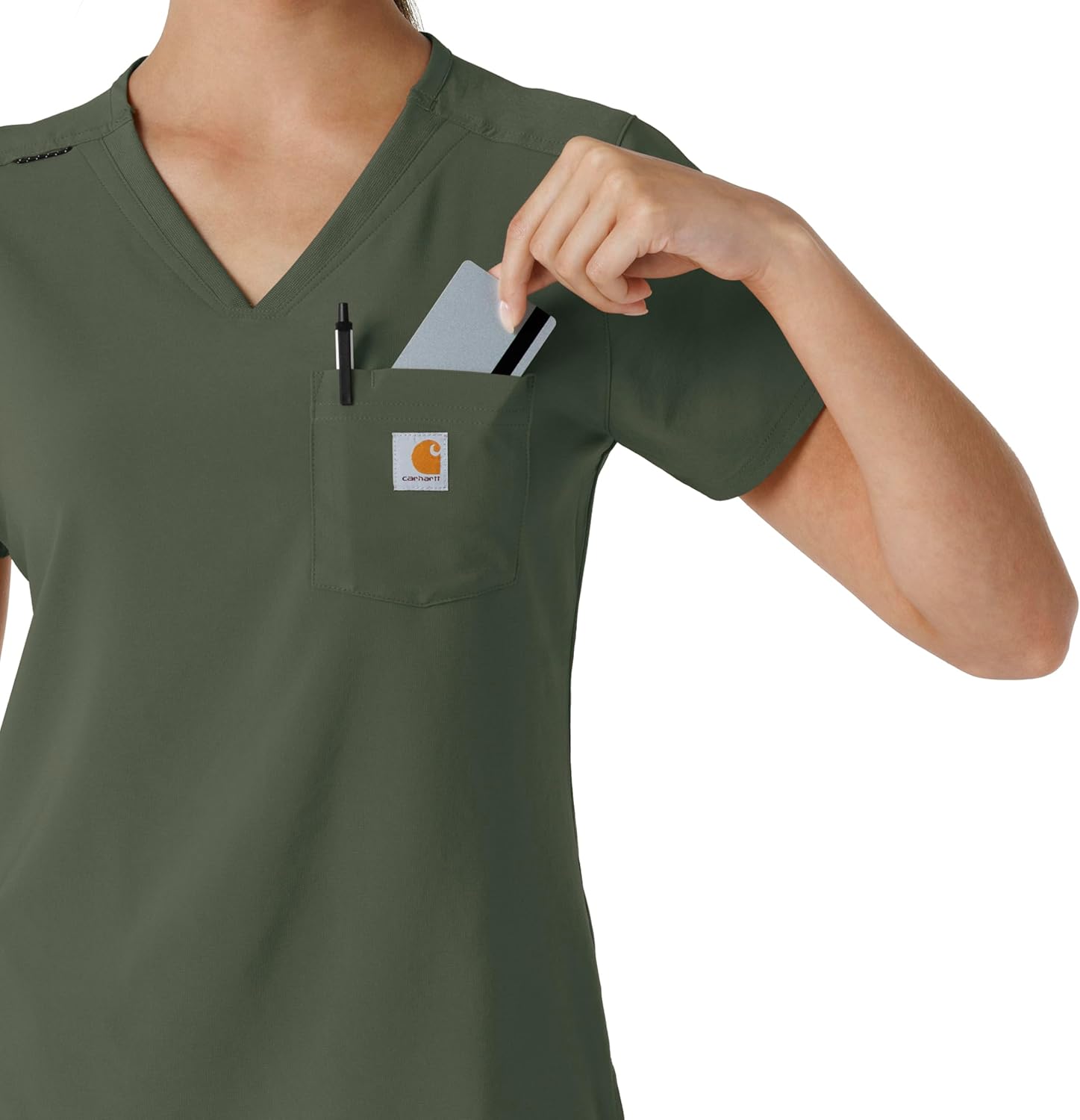 Carhartt Womens Scrub Top - Image 6