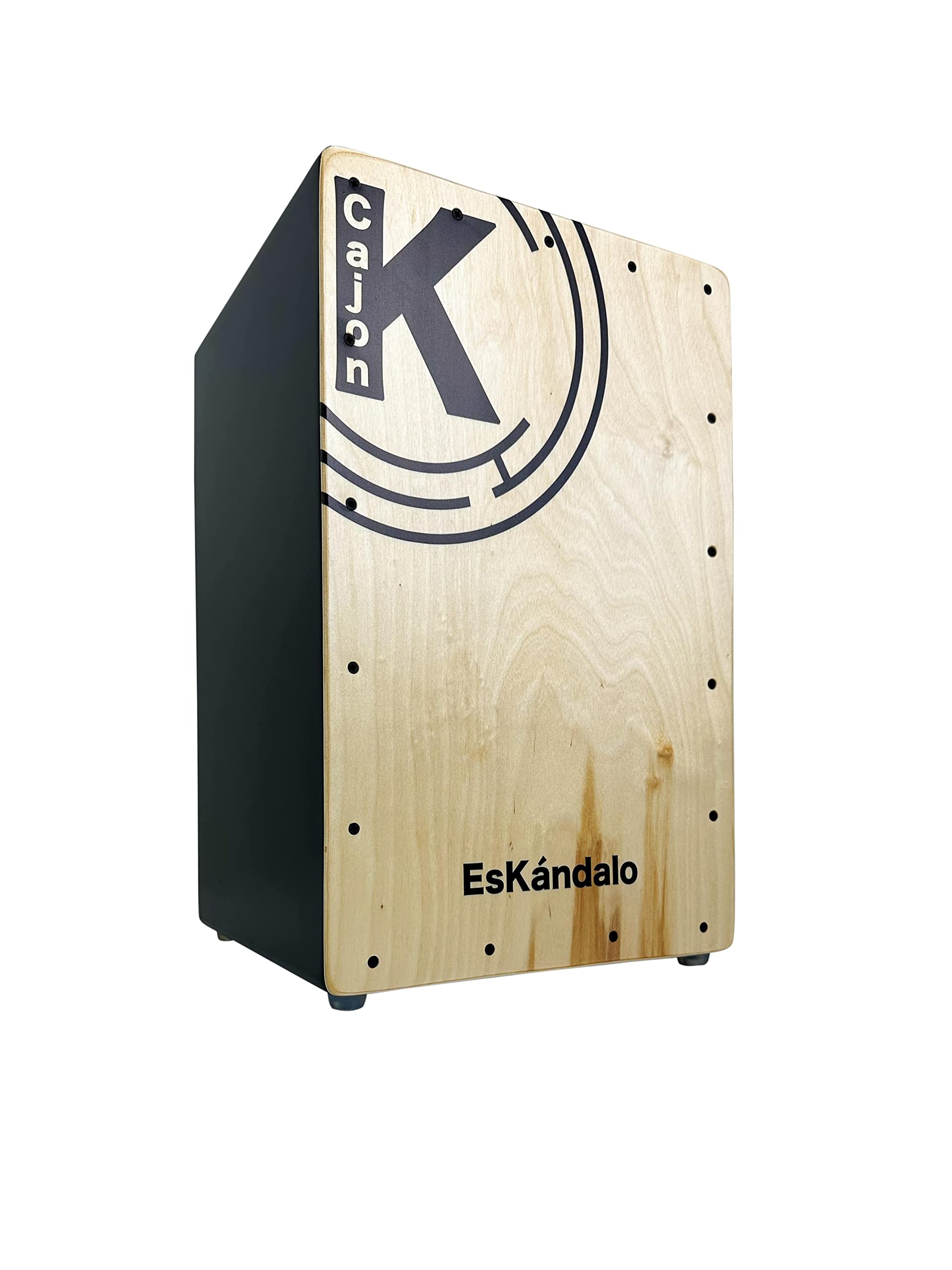 Cajon Flamenco EsKandalo Estudio (TAPA NATURAL)