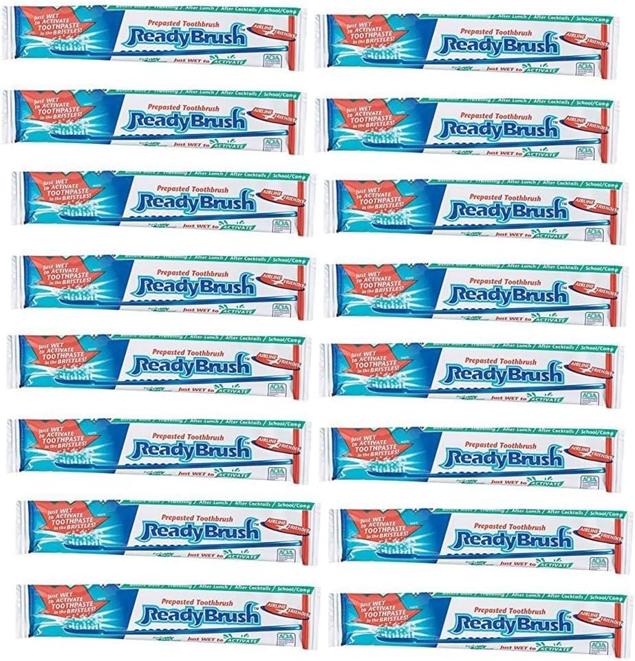 Prepasted Reusable Toothbrush- 30 Pack- Made in the USA