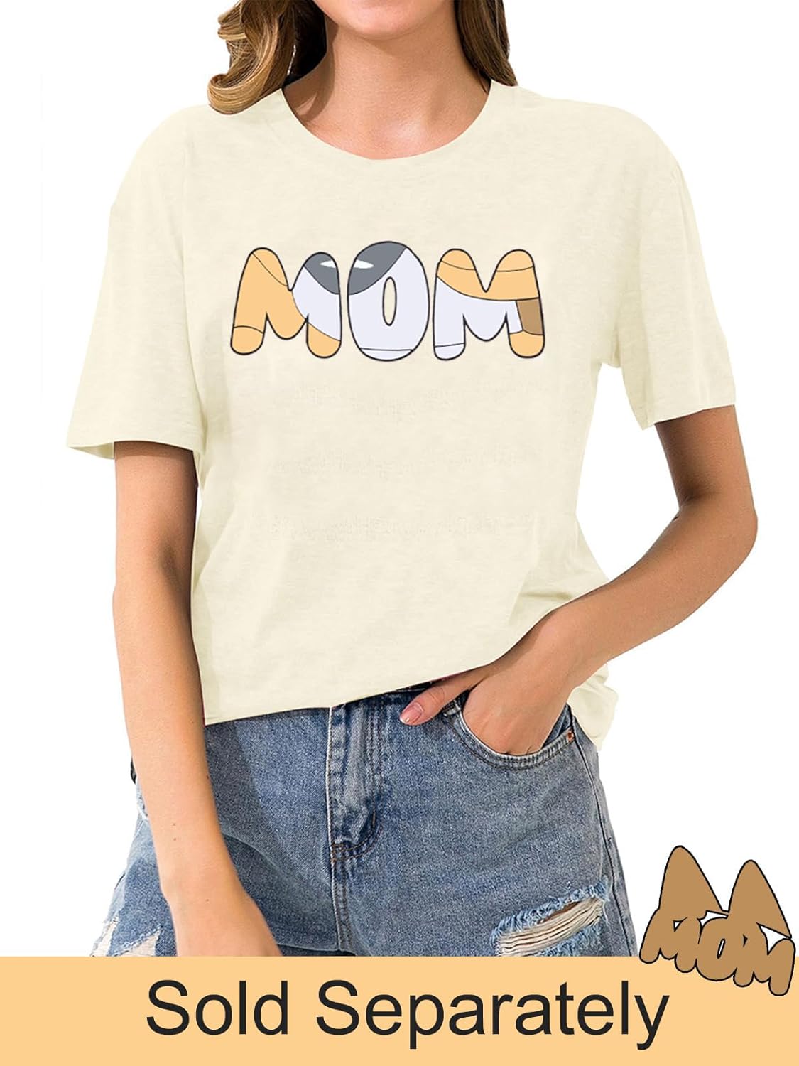 JINTING Dog Mom Shirt Mom and Dad Shirts Couple Outfit T-Shirt Casual Letter Graphic Top Tees - Image 4