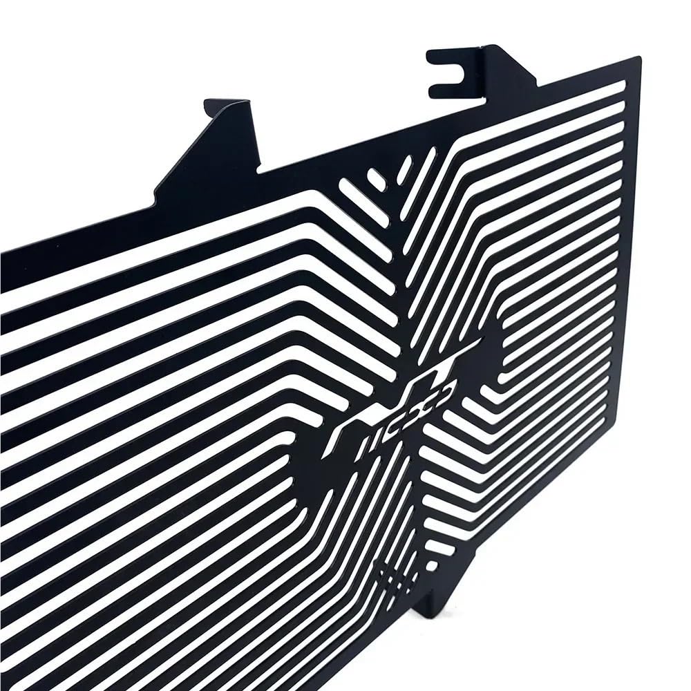 Kühlerabdeckung Motorrad Für H&ONDA NT1100 NT 1100 2021 2022 2023 Motorrad Kühler Schutz Schild Wasser Tank Schutz(Black 2)