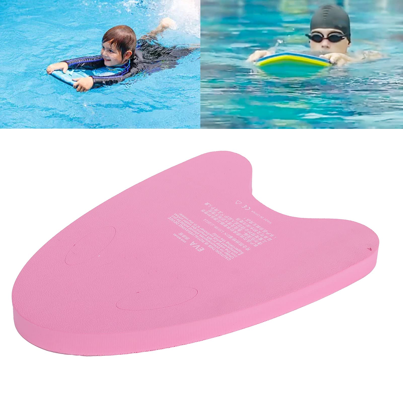 Swimming Training Aid Board, Pink Portable Swimming Training Aid Board for Adults and Children