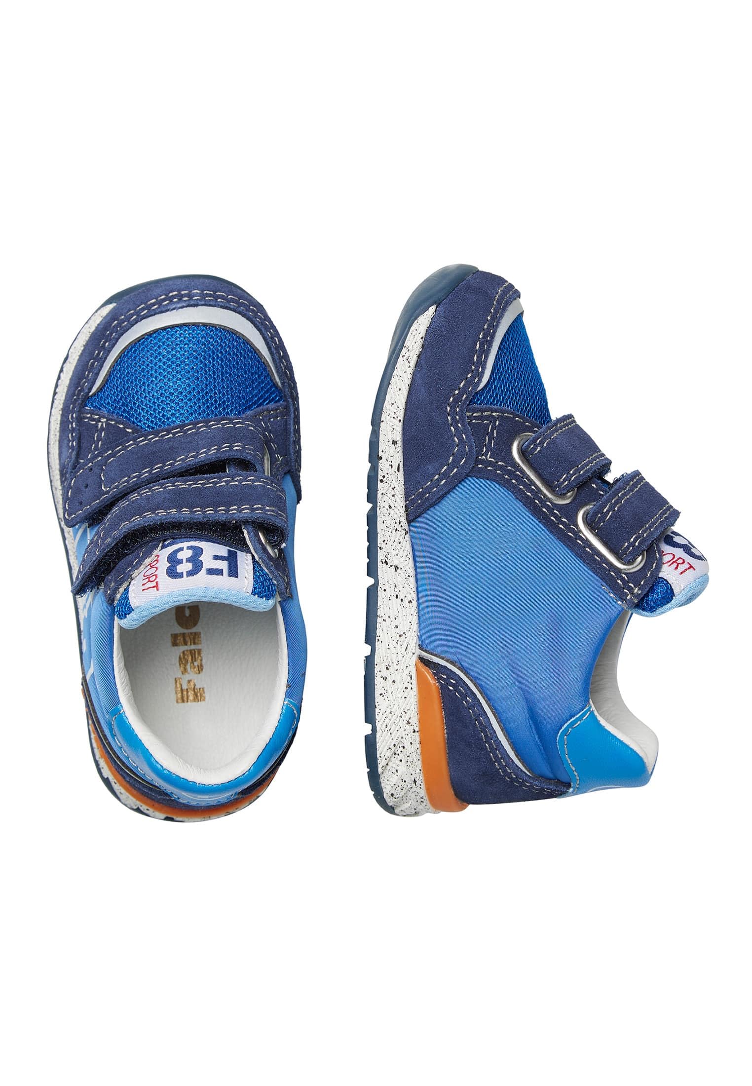 Falcotto Fly VL.-Sneakers in Suede e Tessuto Tecnico