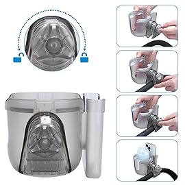 Accmor 2-in-1 Walker Cup Holder with Phone Holder, Wheelchair Cup Holder, Rollator Cup Holder, Cup Phone Holder for Walker, Wheelchair, Rollator, Mobility Scooter