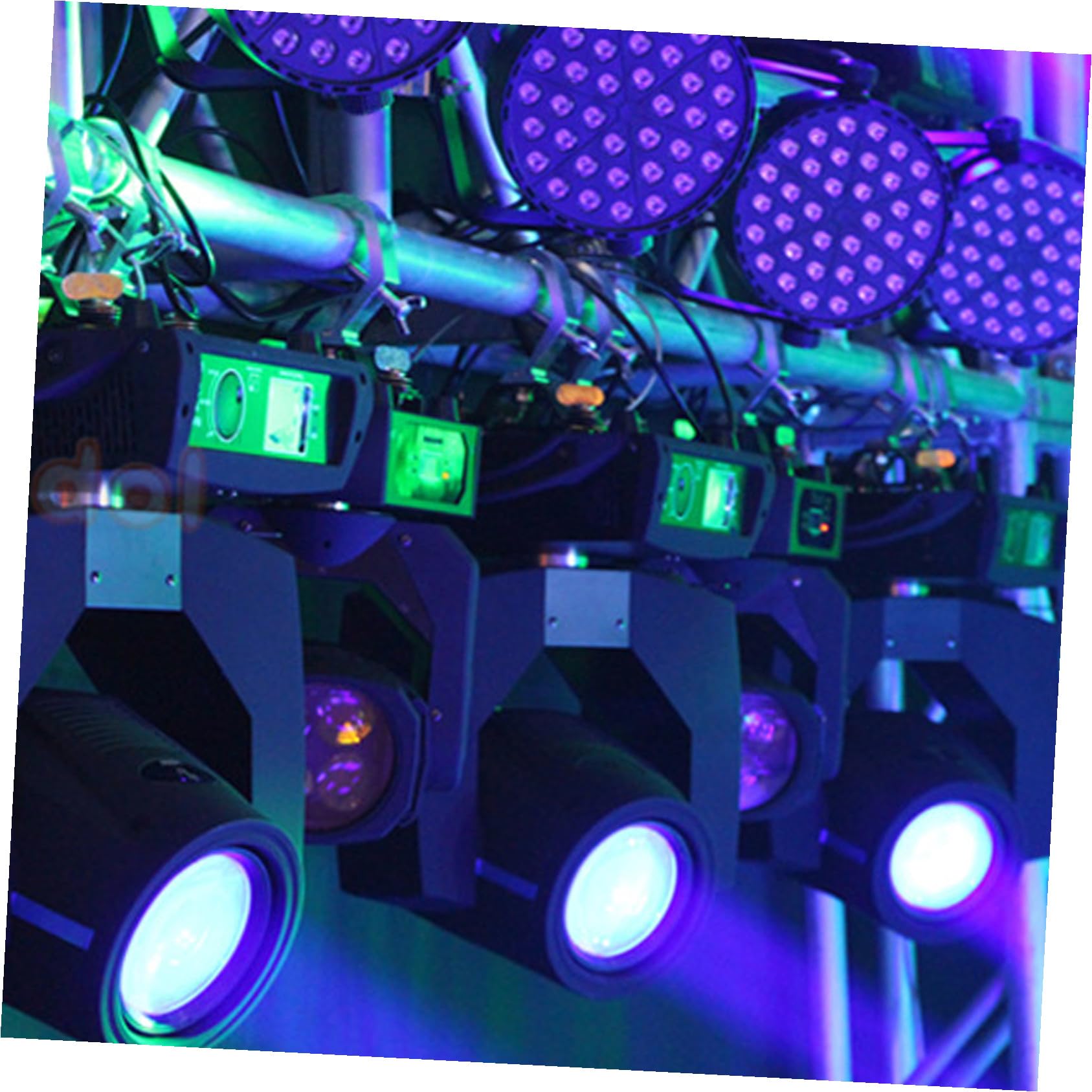 4 pezzi Morsetti per Luci da Palco in Alluminio Morsetto C Regolabile Antiscivolo per Luci Dj Supporto Resistente per Faretti Spot e LED Palcoscenico Facile da Installare per