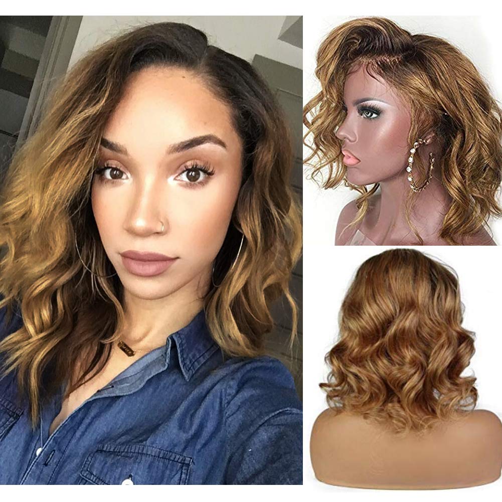 Ombre lace front wigs for sale Clearance