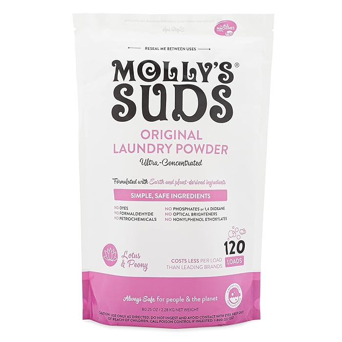 Buy Molly's Suds Original Laundry Detergent Powder Natural Laundry
