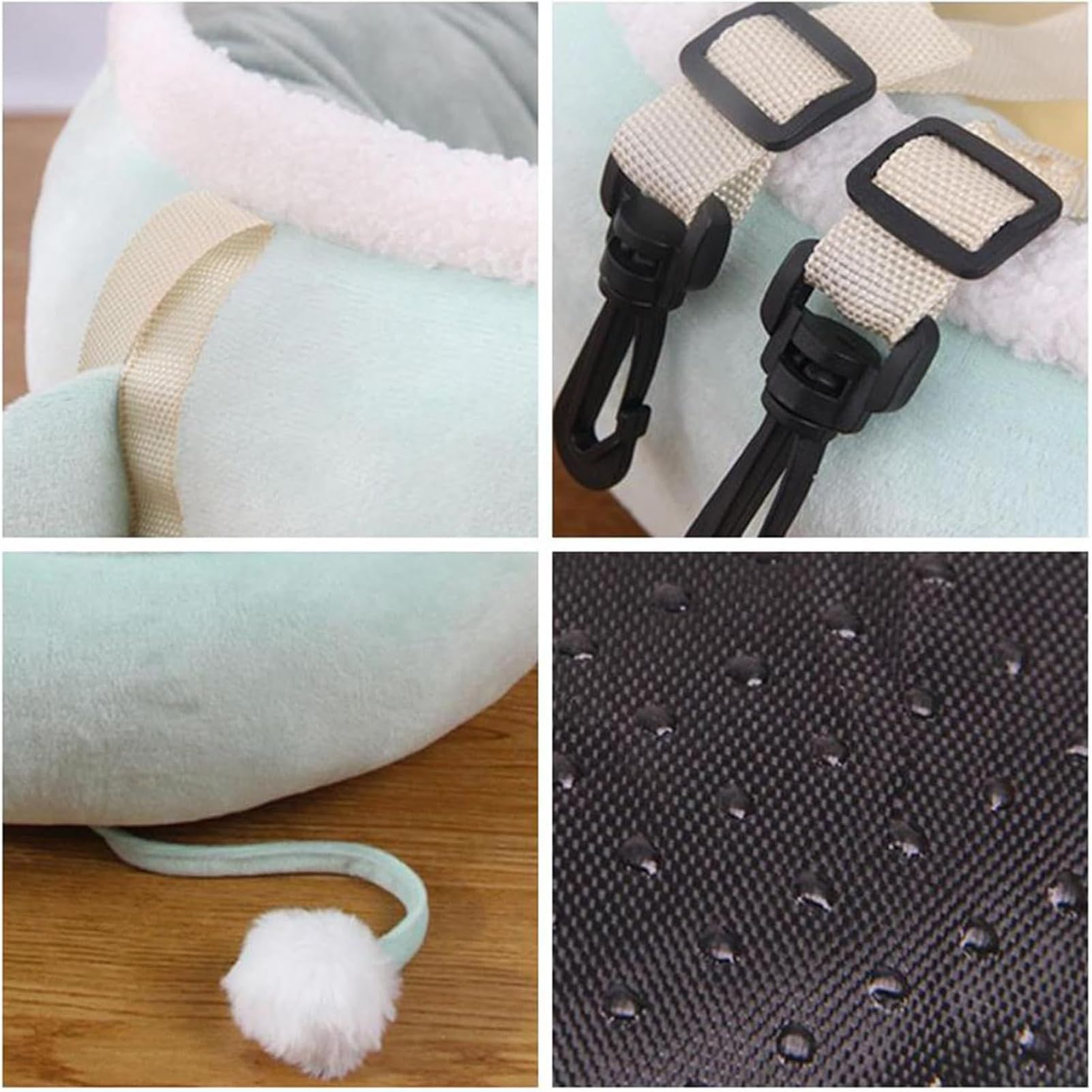 Hamaca Para Gatos Interior Hamaca Dormitorio Para Cachorros | Asiento de Ventana para Cachorros Para Dueños de Mascotas y Amantes de los Animales en Apartamento Hogar Oficina Salón y